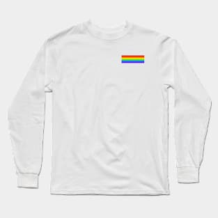 Rainbow Stripes Pride Long Sleeve T-Shirt